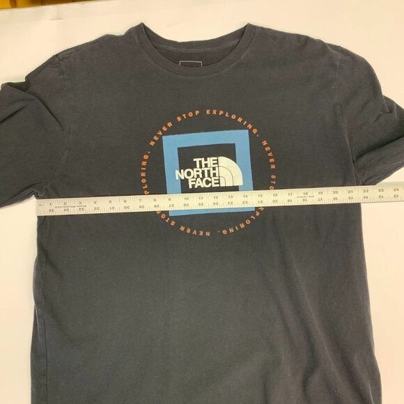 The North Face Men's GEO Never Stop Exploring Cotton Long Sleeve T Shirt Size XL - Picture 10 of 12